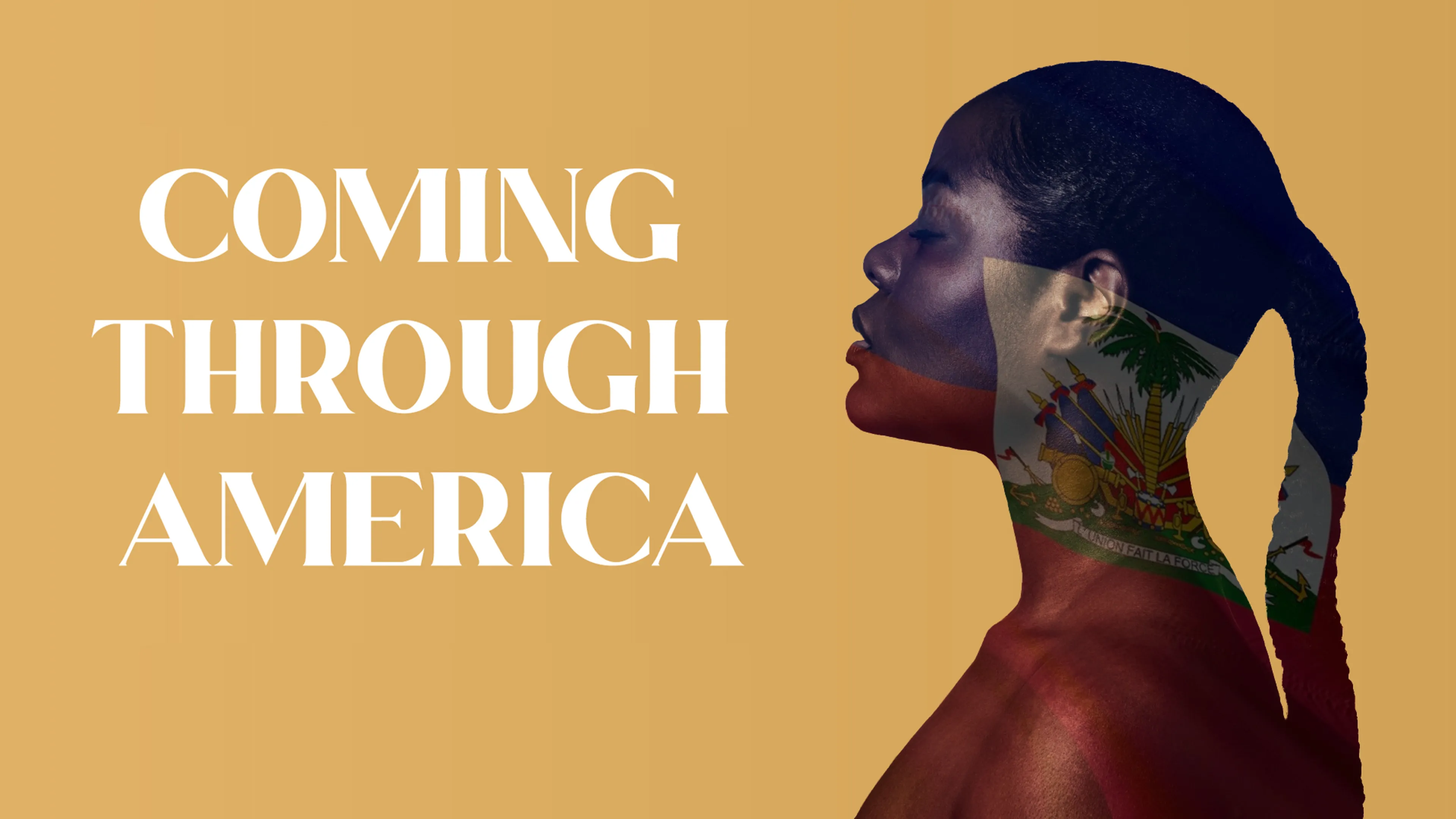 Coming Through America poster